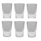 CONJUNTO DE COPOS TOROS AGUA 6 PÇS 200ML REF-526441113163
