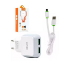 CARREGADOR 2 USB REF-QS-2821