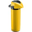 GARRAFA TERMICA VERONA PRESSAO 1L AMARELA REF-85010