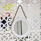 ESPELHO PAREDE PLASTICO / VIDRO 33CM COD 13941 REF-ESP-98