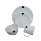 KIT JANTAR CORACAO 4PCS BRANCO REF-DR0038HT4