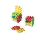 Jogo De Encaixe Bloco De Montar Brinquedo Colorido Divertido
