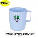 CANECA INFANTIL 340ML REF-277 ALVES PLASTICO