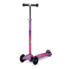 PATINETE 3 RODAS MENINA FUNNY RACING COM FREIO E AJUSTE DE A