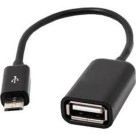 CABO ADAPTADOR V8 MICRO USB PARA USB (FÊMEA) OTG CABO OTG