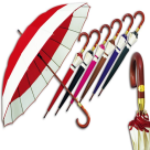 GUARDA CHUVA 2 FORROS 16 ASPAS REF-216A