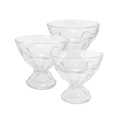 JG TACA DE SORVETE 250ML C/3UNID 8CM REF-13598