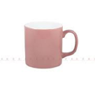 CANECA DE CERAMICA 355ML 9X8,5CM ROSA REF-20151
