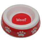 COMEDOURO PET MELAMINA 18X4,5CM 500ML REF-198871