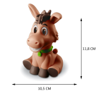 Burrinho Soft Animal de Brinquedo P/ Bebês, Mordedor Macio