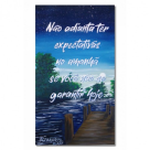 QUADRO EM TERCIDO COM CHASSI E MADEIRA 26X37CM REF-QDB056 REF-0032267