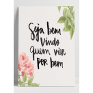 QUADRO EM TERCIDO COM CHASSI EM MADEIRA 26X37CM REF-QDB057 REF-0033779