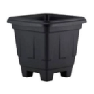 VASO QUADRADO PRETO Nº20 COD5759 REF-192