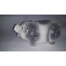 COFRE PEQUENO PORCO GESSO