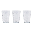 COPO DE VIDRO C/3 450ML 12X8.5CM REF-20089
