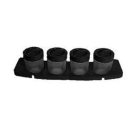 COMBO CONDIMENTO NA BASE C/04 PCS PRETO REF-16905