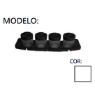 COMBO CONDIMENTO NA BASE C/04PCS BRANCO REF-16904