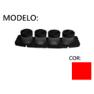 COMBO CONDIMENTO NA BASE C/04 PCS VERMELHO REF-16901