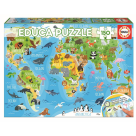 MAPA MUNDI ANIMAIS REF-151