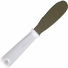FACA PARA MANTEGA C/CABO PLASTICO COLORIDO 36CM REF-13678