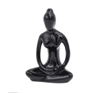 DECORAÇAO DE CERAMICA YOGA 8,5X12CM REF-190733