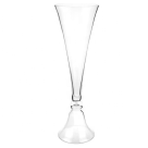 VASO DE VIDRO COM PE DECOR TRANSPARENTE REF-45245-311