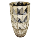 VASO DE VIDRO LX 22CM DOURADO REF-47843-152