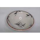 BOWL CERAMICA FOLHAS 15CM REF-ERS0418