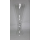 VASO DE VIDRO COM PE DECOR TRANSPARENTE REF-44325311