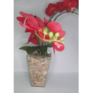VASO FLOR DE VIDRO PRA DECORACAO REF-010