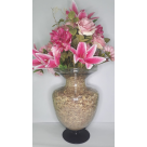 VASO FLOR VIDRO PRA DECORACAO REF-012