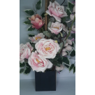 VASO FLOR MADEIRA PRA DECORACAO REF-018
