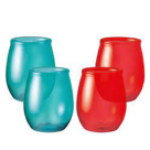 JOGO DE 4 COPOS LISO NEON REF-109117401