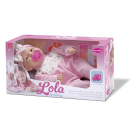 Boneca Lola Baby Brinquedo Infantil Com Chupeta