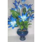 VASO FLOR DE VIDRO PRA DECORACAO 61CM REF-035