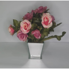VASO FLOR DE VIDRO PRA DECORACAO 22CM REF-041