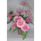 VASO FLOR DE MADEIRA PRA DECORACAO 44CM REF-044