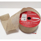 FITA TELA C/ GLITTERN NUDE 6,3CM X 9,14CM REF-63231003