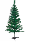 A. ARVORE NATAL 100 TIPS C/ BASE PLASTICO 1,2M REF-66449001