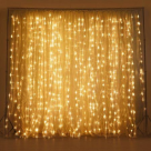 CORTINA 200 LED FIO PVC C/8 FUNCOES BRANCO QUENTE1X3M 220V BR REF-73856002