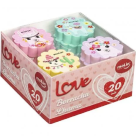 BORRACHA DECORADA LOVE ILHAMA SORTIDAS REF-22788 A UNIDADE - MOLIN