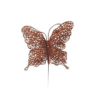 ENFEITE NATAL BORBOLETA FLAT C/ GLITTER REF-25314002