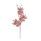 C. FOLHA C/ GLITTER VERMELHO 68CM REF-75109003