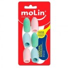 BORRACHA PONTEIRA TONS PASTEL REF-14215 A UNIDADE - MOLIN