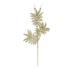 C. FOLHA C/ GLITTER DOURADO 68CM REF-75109001