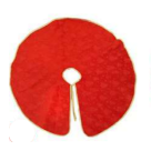 SAIA ARVORE VELUDO VERMELHO DOURADO 75CM REF-61636001