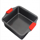 ASSADEIRA ANTI ADERENTE COM PEGADOR DE SILICONE 42X29CM REF-13026