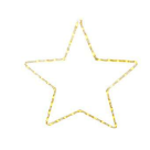 LUZ DECOR ESTRELA 48 LED NAO PISCA 220V REF-75029001