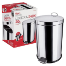 LIXEIRA INOX COM PEDAL 20 L REF-LIX2331 SUNGUIDER