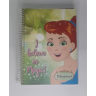 CADERNO 12 MATERIAS 240 FLS WONDERLAND COD.563